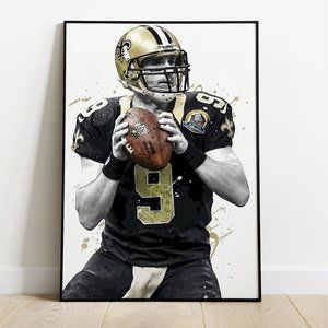 DREW BREES Poster